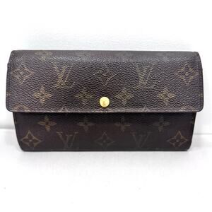 Louis Vuitton Monogram Sarah Wallet Authentic Vintage